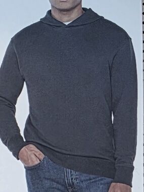GAP Men's Charcoal Crewneck Hoodie Sweater